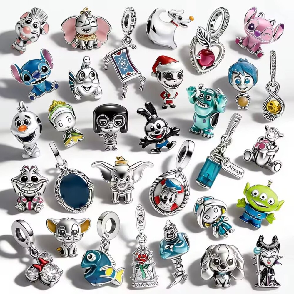 1pcs Pandora charm Any Disney Princess Collection - Picture 16 of 16